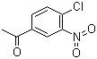 4'-Chloro-3'-nitroacetophenone molecular structure (CAS 5465-65-6)