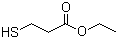 3-巯基丙酸乙酯分子结构 (CAS 5466-06-8)