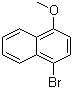 1-Bromo-4-methoxynaphthalene molecular structure (CAS 5467-58-3)