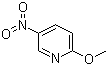 结构式 CAS# 5467-69-6, 2-甲氧基-5-硝基吡啶