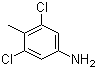 structure of CAS# 54730-35-7, 3,5-Dichloro-4-methylaniline