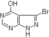 3-Bromoallopurinol molecular structure (CAS 54738-73-7)