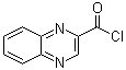 structure of CAS# 54745-92-5, 2-Quinoxalinecarbonyl chloride;2-Quinoxoyl chloride