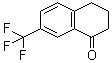 structure of CAS# 54752-50-0, 7-(Trifluoromethyl)-1-tetralone;3,4-Dihydro-7-(trifluoromethyl)-1(2H)-naphthalenone