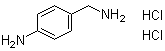 structure of CAS# 54799-03-0, 4-(Aminomethyl)aniline dihydrochloride;p-Aminobenzylamine dihydrochloride