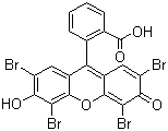 酸性红 87分子结构 (CAS 548-26-5)
