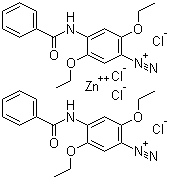 结构式 CAS# 5486-84-0, 固蓝 BB 盐
