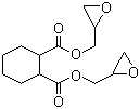 环己烷-1,2-二羧酸二缩水甘油酯分子结构 (CAS 5493-45-8)