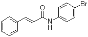 N-(4-Bromophenyl)cinnamamide molecular structure (CAS 54934-81-5)