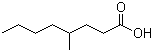 structure of CAS# 54947-74-9, 4-Methyloctanoic acid