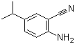 structure of CAS# 549488-76-8, 2-Amino-5-(1-methylethyl)benzonitrile