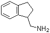 2,3-二氢-1H-茚-1-甲胺分子结构 (CAS 54949-92-7)