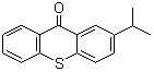 structure of CAS# 5495-84-1, 2-Isopropylthioxanthone;2-Isopropyl-9H-thioxanthen-9-one