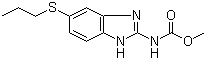 structure of CAS# 54965-21-8, Albendazole;Methyl 5-propylthio-2-benzimidazolecarbamate
