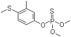 结构式 CAS# 55-38-9, 倍硫磷; O,O-二甲基-O-(3-甲基-4-甲硫基苯基)硫代磷酸酯