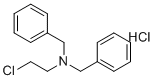 N-(2-Chloroethyl)dibenzylamine hydrochloride molecular structure (CAS 55-43-6)