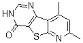 7,9-Dimethylpyrido[3',2':4,5]thieno[3,2-d]pyrimidin-4(3H)-one molecular structure (CAS 55023-35-3)
