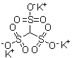 甲烷三磺酸三钾盐分子结构 (CAS 55110-91-3)