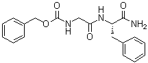 N-[(Phenylmethoxy)carbonyl]glycyl-L-phenylalaninamide molecular structure (CAS 5513-69-9)