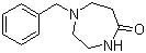 1-Benzyl-1,4-diazepan-5-one molecular structure (CAS 55186-89-5)