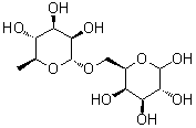 Robinobiose molecular structure (CAS 552-74-9)