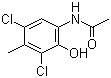 6-Acetamino-2,4-dichloro-3-methylphenol molecular structure (CAS 55202-11-4)