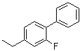 structure of CAS# 55258-76-9, 4-Ethyl-2-fluoro-1,1'-biphenyl