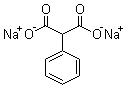 结构式 CAS# 55277-85-5, 苯基丙二酸二钠盐
