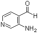 3-Aminoisonicotinaldehyde molecular structure (CAS 55279-29-3)