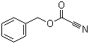 structure of CAS# 5532-86-5, Benzyl cyanoformate;Carbonocyanidic acid phenylmethyl ester