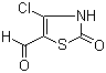 4-Chloro-2,3-dihydro-2-oxo-5-thiazolecarboxaldehyde molecular structure (CAS 55359-96-1)