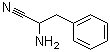 alpha-氨基苯丙腈分子结构 (CAS 55379-75-4)