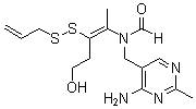 Allithiamine molecular structure (CAS 554-44-9)