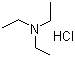 Triethylamine hydrochloride molecular structure (CAS 554-68-7)