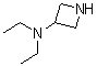 3-二乙基氨基吖丁啶分子结构 (CAS 55438-75-0)