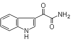 结构式 CAS# 5548-10-7, alpha-氧代-1H-吲哚-3-乙酰胺
