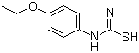 结构式 CAS# 55489-15-1, 5-乙氧基-2-巯基苯并咪唑