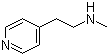 N-methyl-2-(pyridin-4-yl)ethanamine molecular structure (CAS 55496-55-4)