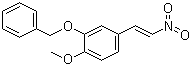 3-Benzyloxy-4-methoxy-beta-nitrostyrene molecular structure (CAS 55507-05-6)