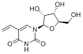 结构式 CAS# 55520-64-4, 5-乙烯基尿苷