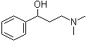 N,N-Dimethyl-3-phenyl-3-hydroxypropylamine molecular structure (CAS 5554-64-3)