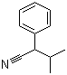 结构式 CAS# 5558-29-2, 3-甲基-2-苯基丁腈