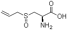 structure of CAS# 556-27-4, (S)-3-(Allylsulphinyl)-L-alanine;Alliin; (2R)-2-Amino-3-[(S)-prop-2-enylsulfinyl]propanoic acid