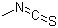 Methyl isothiocyanate molecular structure (CAS 556-61-6)
