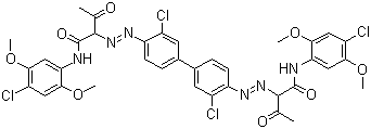 Pigment Yellow 83 molecular structure (CAS 5567-15-7)