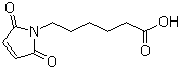 结构式 CAS# 55750-53-3, 6-马来酰亚胺基己酸; N-(5-羧基戊基)马来酰亚胺