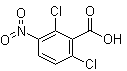 结构式 CAS# 55775-97-8, 2,6-二氯-3-硝基苯甲酸