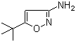 结构式 CAS# 55809-36-4, 3-氨基-5-叔丁基异噁唑; 3-氨基-5-叔丁基异恶唑; 3-氨基-5-特丁基异恶唑