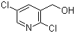 (2,5-Dichloropyridin-3-yl)methanol molecular structure (CAS 558465-93-3)
