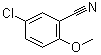 5-Chloro-2-methoxybenzonitrile molecular structure (CAS 55877-79-7)